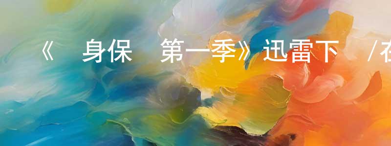 陳斌波的動漫綜藝大全,《貼身保鏢第一季》迅雷下載/在線觀看-犯罪歷史-美劇天堂